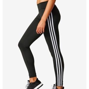 Adidas ClimaLite Three Stripe Leggings